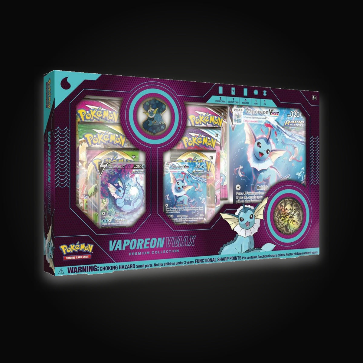 Pokémon Vaporeon VMAX Premium Collection