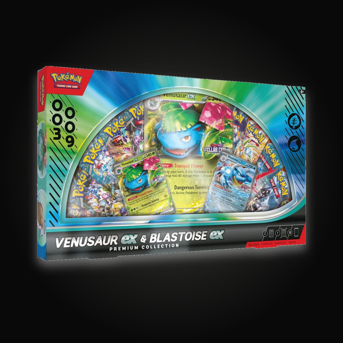 Pokémon Venusaur ex & Blastoise ex Premium Collection