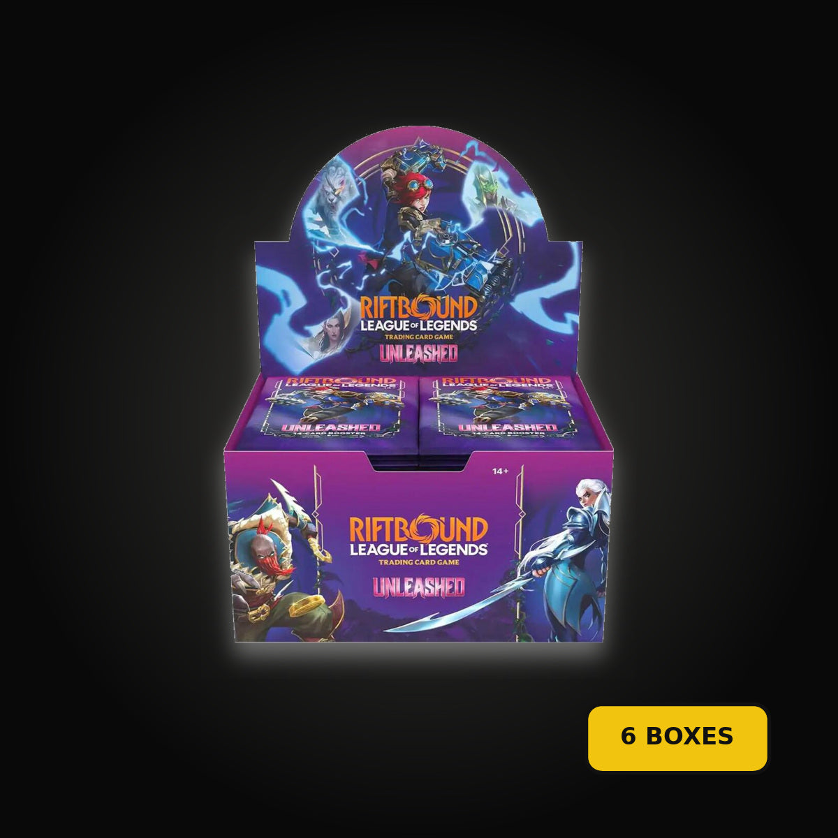 Riftbound Unleashed - Booster Display Case